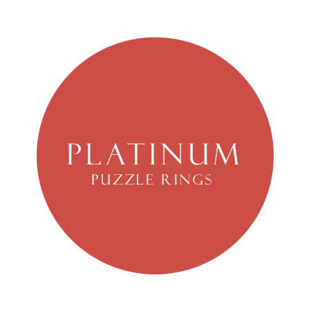 Platinum Puzzle Rings