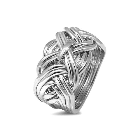 Silver Puzzle Ring 11WD-M