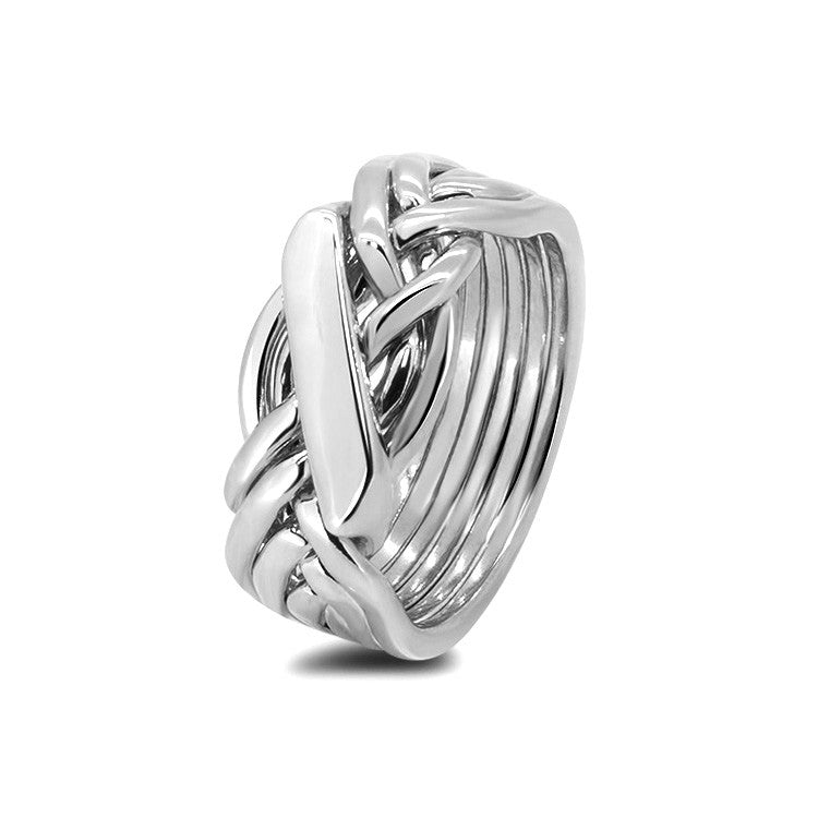Silver Puzzle Ring 61H-L