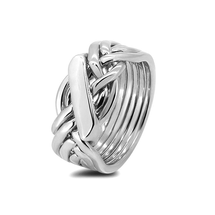 Silver Puzzle Ring 61H-M