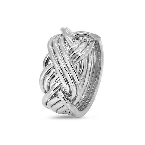 Silver Puzzle Ring 8T3-L